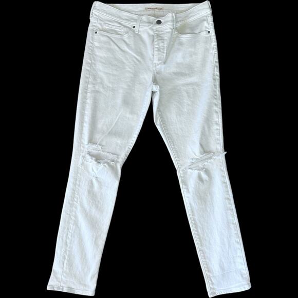 NWOT Levi’s premium 311 Shaping Skinny Distressed Women’s Jeans Size 32 - Picture 11 of 14
